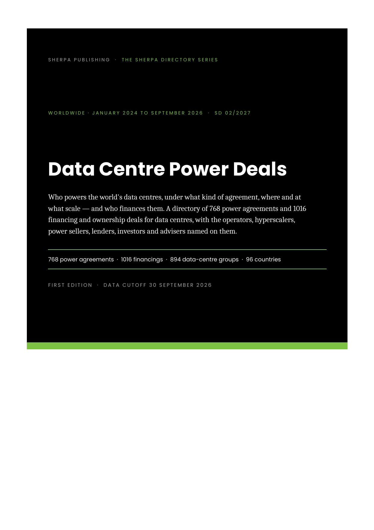 Data Centre Power Deals cover
